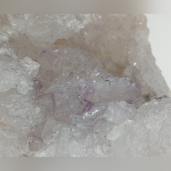 Amethyst Quartz Crystal Geode Cluster - Picture 2 of 5